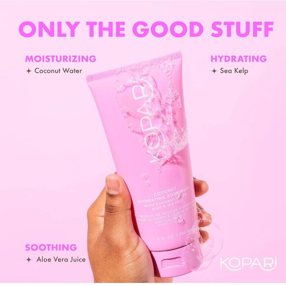 KOPARI Coconut Hydrating Body Wash 9 fl oz Tube NEW - Picture 5 of 6